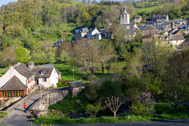 istock remote village near espalion 1414613015