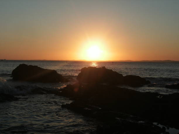 istock amazing sunset in the sea 1414614090