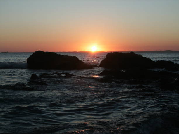 istock amazing sunset in the sea 1414614102
