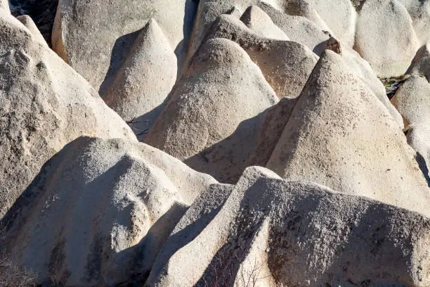 Rocks of Tarihi Milli Parki, Cappadocia, Turkey (Turchia)