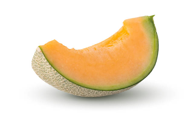 istock cantaloupe melon isolated on white background. 1414622907