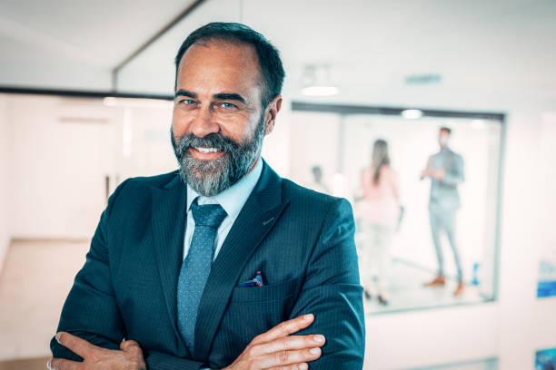 istock Portrait of businessman 1414625794