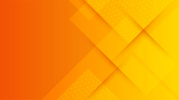 オレンジ色の抽象的な背景ジオメトリが輝き、プレゼンテーションデザインのためのレイヤー要素ベクトル。ビジネス、企業、機関、パーティー、お祝い、セミナー、講演のためのスーツ。 - backgrounds space nobody simplicity点のイラスト素材／クリップアート素材／マンガ素材／アイコン素材