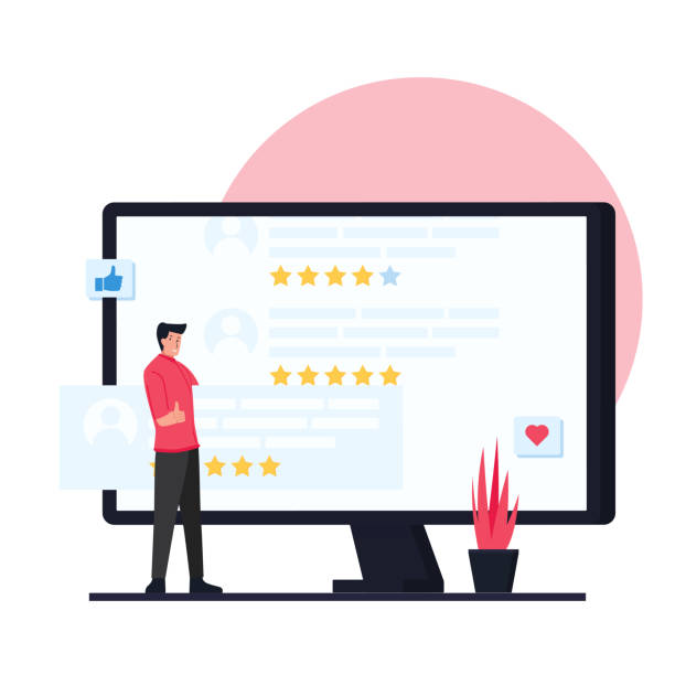 istock A man hold customer survey and put it on monitor. 1414627621