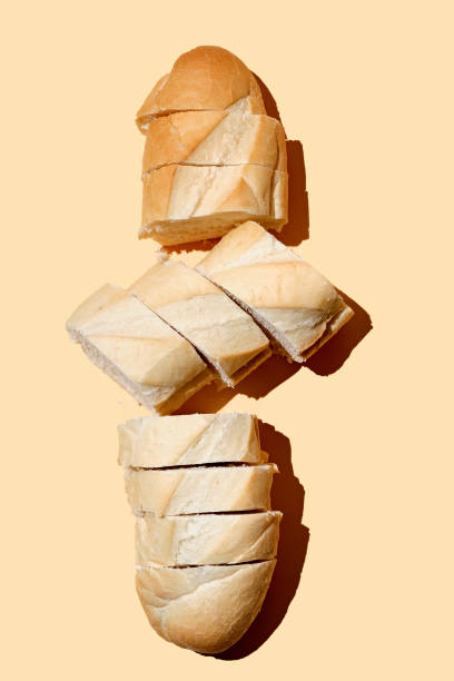 istock Sliced white bread. Sliced loaf of bread 1414628324