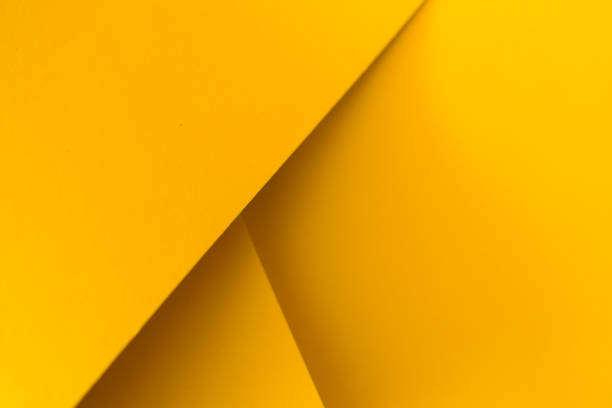 istock Geometric 3d yellow abstract background, wallpaper with copy space 1414628859