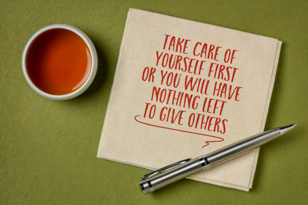 istock take care of yourself first - self care concept 1414634919
