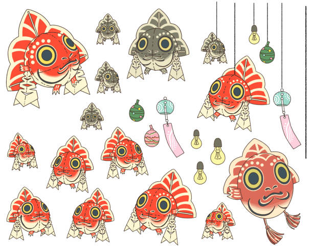 Japanese Fish Vector Art Icons And Graphics For Free Download