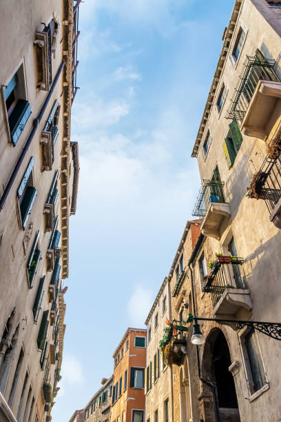 istock Colorful houses in Venice 1414655908