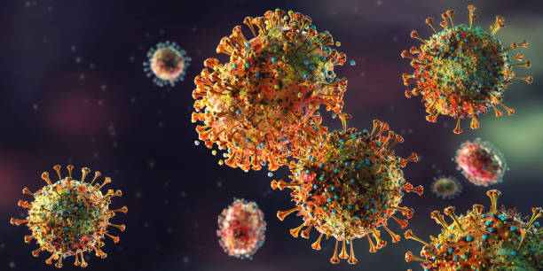 istock Langya henipavirus,layv virus 1414659040