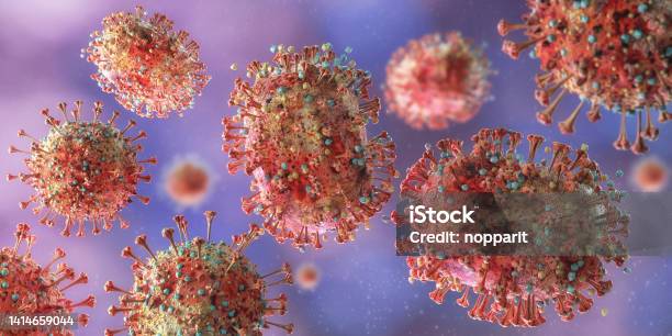 Langya Henipaviruslayv Virus Stock Photo - Download Image Now - HIV, AIDS, Virus