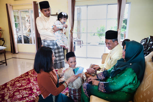istock Multi Generation Malaysian Family Celebrating Hari Raya Puasa 1414668389