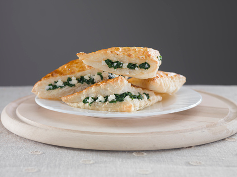 Pastry with cheese filling