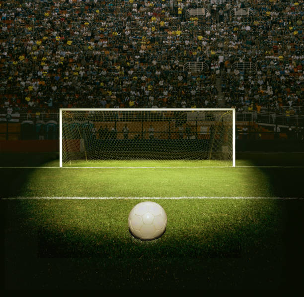 istock Football penalty mark 1414692946