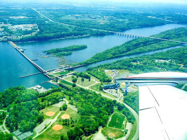 istock Airplane Views, Florence, Alabama 1414696796