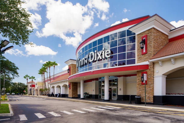 rk centers winn dixie supermercado miramar fl - winn dixie fotografías e imágenes de stock