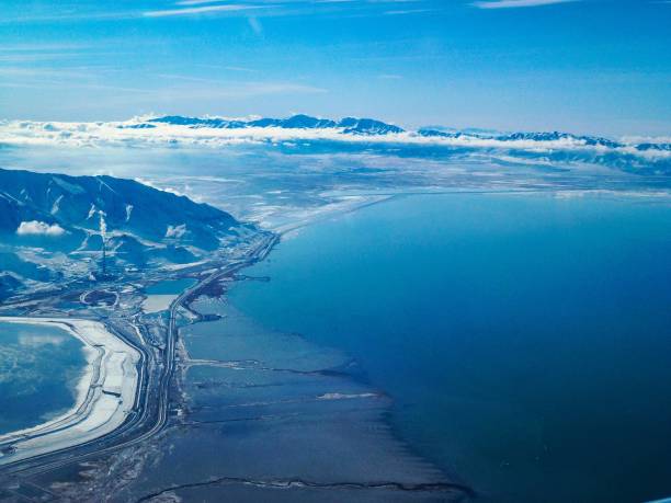 View from an Airplane, flying from Salt Lake City, Utah to Birmingham, Alabama