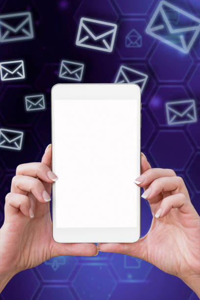 3D Realistic E-MAIL Icon. 3D Icon Isolated on White.