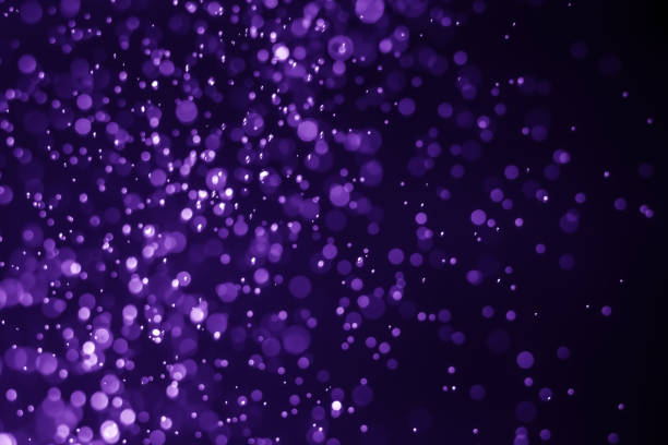 istock Abstract purple proton bokeh, bokeh, blur 1414706277