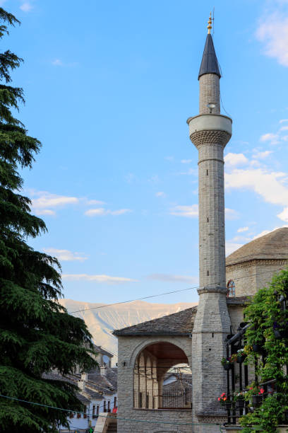 istock Gjirokaster mosque, Albanian old town 1414711071