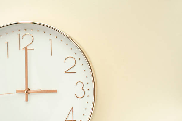 istock a wall clock that signals the hour 1414717141