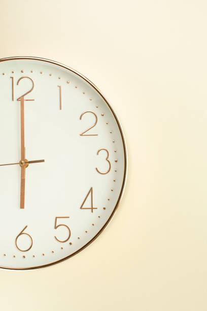 istock a wall clock that signals the hour 1414717147
