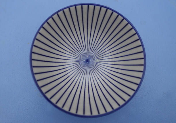 Chinese porcelain tea cup on white background