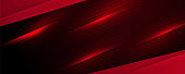 istock Abstract dark black and red technology geometric background. Modern futuristic background . Can be use for landing page, book covers, brochures, flyers, magazines, any brandings, banners, headers, presentations, and wallpaper backgrounds 1414723940