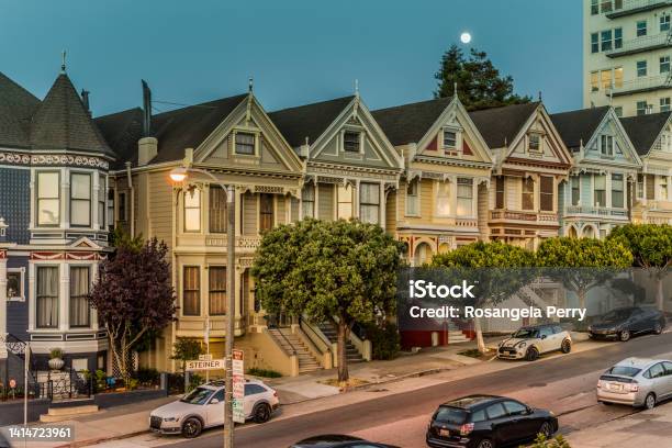 San Francisco Ca July 07 2017 World Famous Row Of Victorian Homes Known As The Painted Ladies Stock Photo - Download Image Now