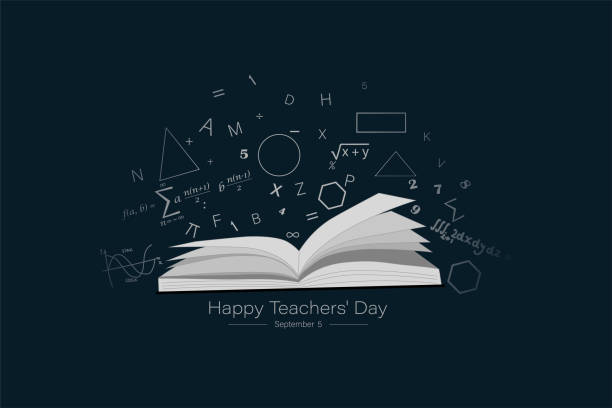 istock World teacher's day lettering. Greeting card. Teachers Day poster. 1414729082