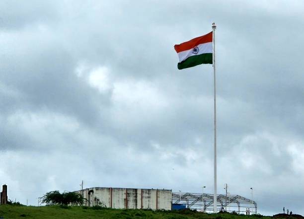 istock Tricolour - Flag of India 1414731222