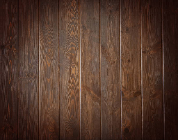 istock Wooden brown texture. Empty layout for your advertisement. Copy space for text 1414741152