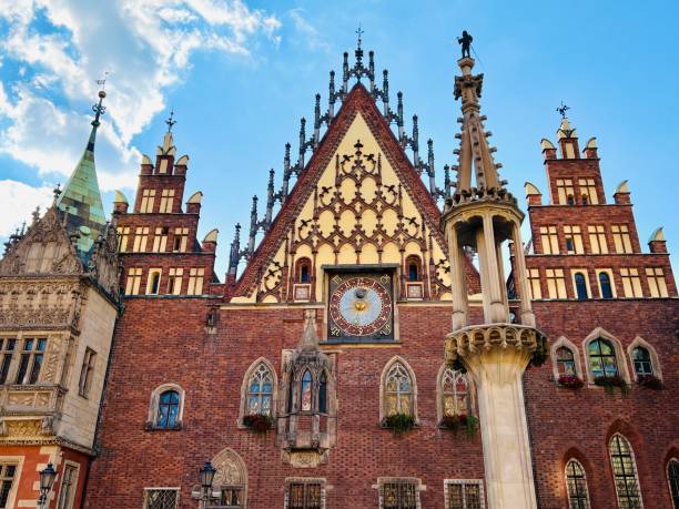 Wroclaw historic district, town hall