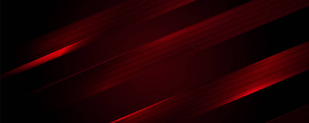 istock Abstract dark black and red technology geometric background. Modern futuristic background . Can be use for landing page, book covers, brochures, flyers, magazines, any brandings, banners, headers, presentations, and wallpaper backgrounds 1414747831