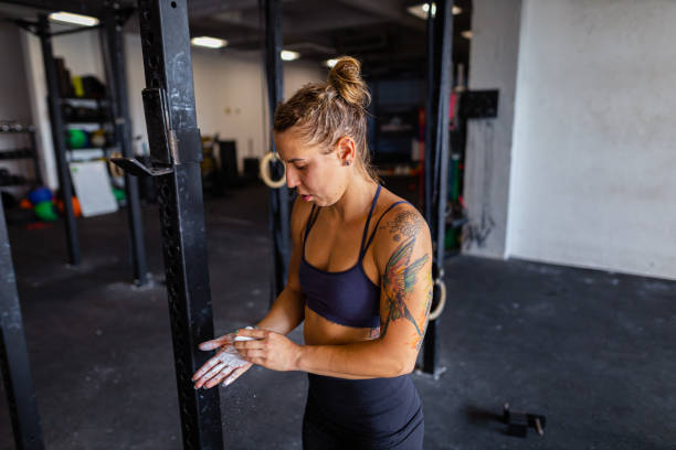 istock Let's do some chin-ups! 1414750803