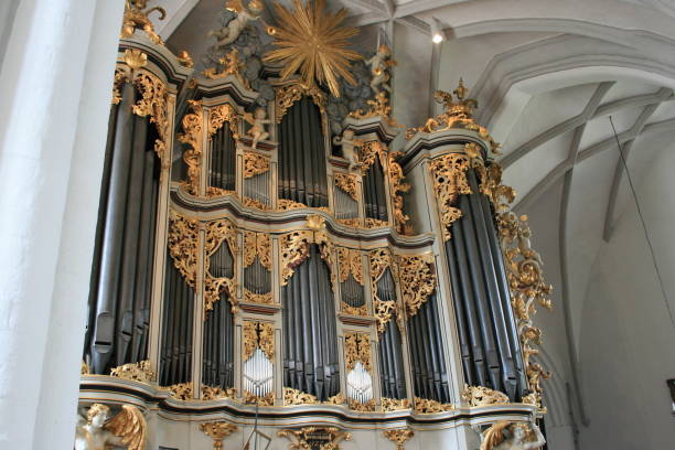 istock Inside the beautiful old church 1414752693