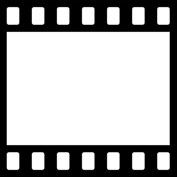 istock Film frame icon. Seamless pattern. Cinema symbol, video recording or viewing. 1414753477