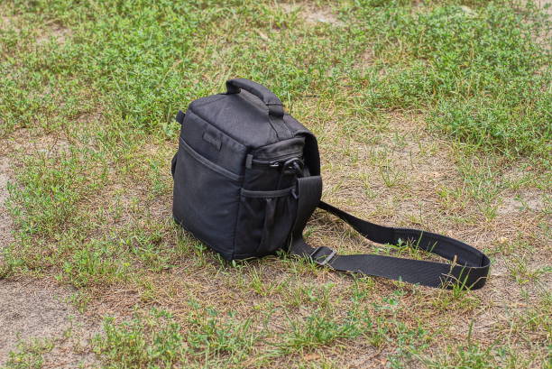 istock one black closed case bag made of fabric 1414761279