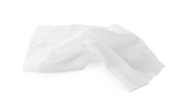 istock One clean wet wipe isolated on white 1414762859
