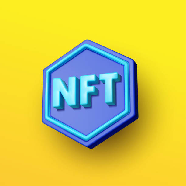 kuvapankkikuvitukset aiheesta nft non convertble token, realistinen 3d nft -kuvakesymboli. suunnittele juliste, verkkosivusto, banneri, esite, kalenteri, kortti. mallinvektori digitaalisen valuutan käsite. nft ei-vaihdettava token sininen kolikko. - ethereum