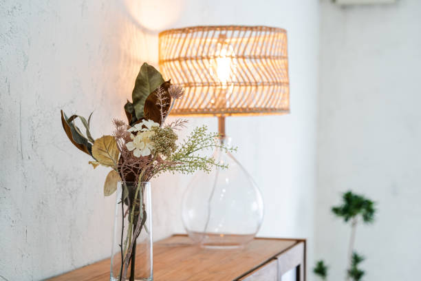 istock A room decorated with dried flowers 1414779549