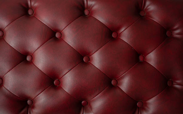 istock red sofa texture, close up sofa, luxury design, skin background 1414780420