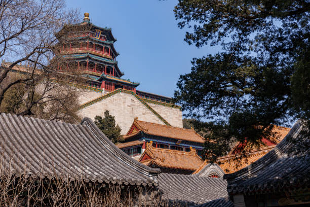 istock Tower of Buddhist Incense 1414780820