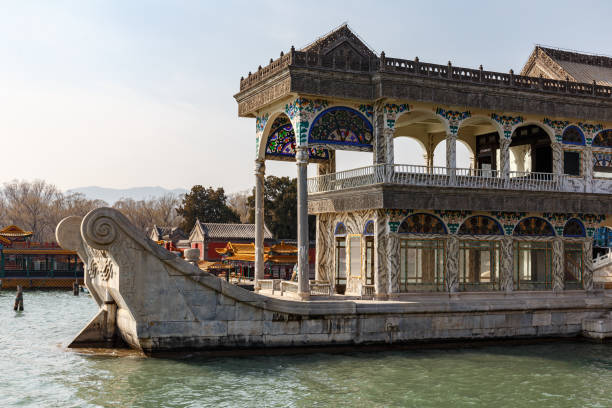 istock Marble Boat at the Summer Palace 1414780904