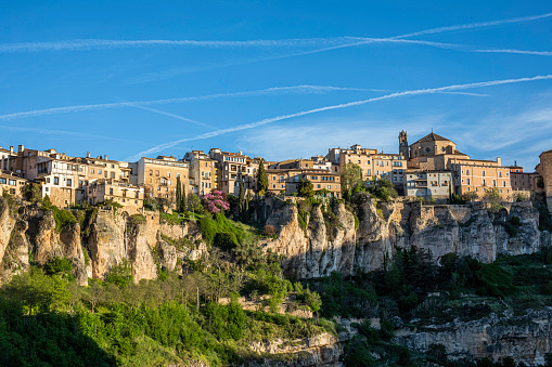 The Hanging Houses are the most emblematic and famous spot in Cuenca, built at the edge of a steep cliff overlooking the Huécar River. They are designated a UNESCO World Heritage Site