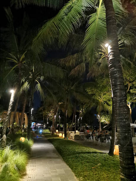 istock Sanur beach at night, Bali, Indonesia 1414788193