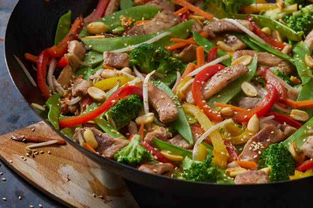 istock Pork and Vegetable Stir Fry 1414795538