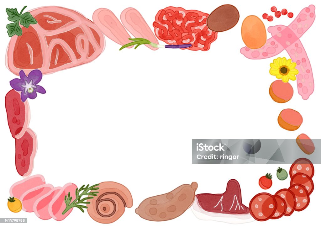 Meat Frame Various Kinds Of Meat Frame Material Decorative Frame Stock ...