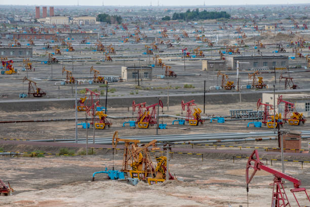 Karamay is an oil city in Xinjiang Province, which is one of the most important oil producing places in China