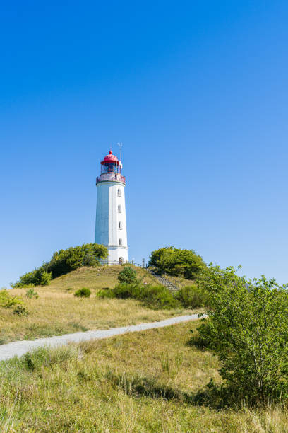istock Lighthouse Dornbusch of Hiddensee Island Baltic coast, Germany 1414805292